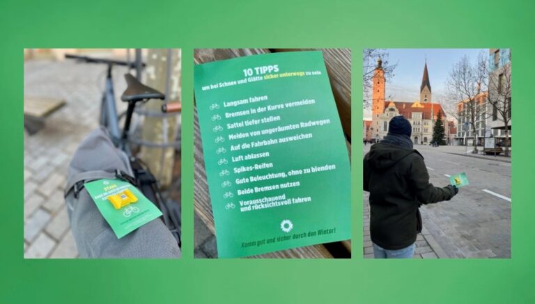 „Stark, dass Du auch im Winter Fahrrad fährst!“